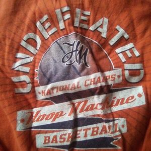 Boys Orange Long Sleeve Tee Size 5/6